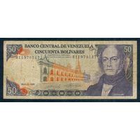 Венесуэла 50 боливаров 1990 год