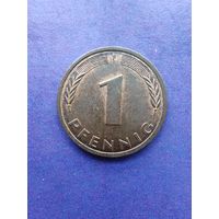 Германия ФРГ 1 пфенниг 1982 F