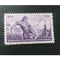 США 1954. 100 летие Небраски  \228фк\
