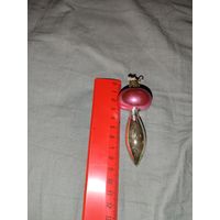 Елочная игрушка СССР. Сосулька.