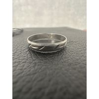 Кольцо. серебро 925 пробы женское тонкое