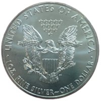 1 доллар 2012 года. Шагающая свобода. Классическая унцовка. UNC