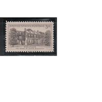 США-1956, (Мих.703),  ** , Дом президента (одиночка)