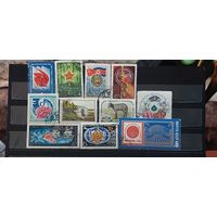 РАСПРОДАЖА. СССР 1975г. Полные серии. Гаш.