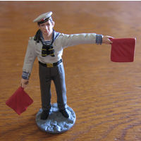 Оловянный солдатик! Матрос сигнальщик