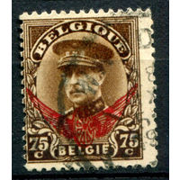 Бельгия - 1935г. - король Альберт I, служебные марки - 1 марка - полная серия, гашёная [Mi 17]. #2-Be-54-B-1