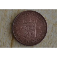Нидерландская Индия 2,5 цента 1920 с 1 руб  Редкая!!!