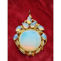 Антикварный Кулон-подвеска. 19-й начало 20-го века. Перламутр.