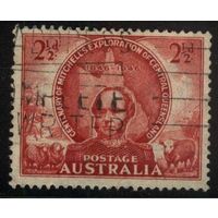 Австралия - 1946 [Mi. 176] Гашеная (AU01)