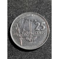 Сейшелы 25 центов 2021