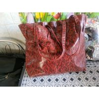 Сумка винтаж. 35см. на 35 см. Состояние на скане.