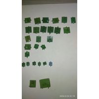 Конденсаторы КМ зеленые