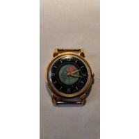 Часы наручные. Циферблат СПУТНИК СССР 1 МЧЗ, 50-годы, латунный, (не новодел)