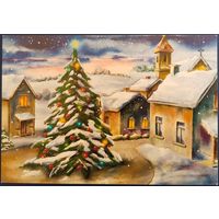 Рождественский пейзаж. Россия.