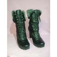 Ботинки кожаные деми/еврозима р.38