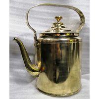 Огроменный чайник на 10 л., полковой, трактирный. Производственные и учётные клейма , 1909г.