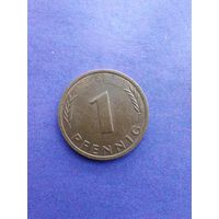 Германия ФРГ 1 пфенниг 1984 D