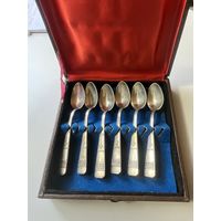 Набор чайных ложек серебро