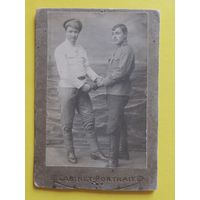 Фото кабинет-портрет "Встреча. Баку", 1918 г.