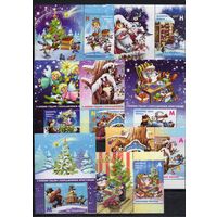 Беларусь 2023. С Новым годом  8 марок+купоны (1284)