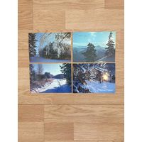 Открытки новогодние, СССР