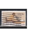 США-1981, (Мих.1497) , гаш. , Инвалиды, Микроскоп, (одиночка)