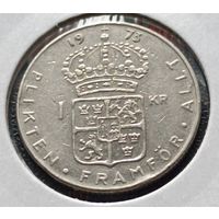 Швеция. 1 крона 1973 года. (*).