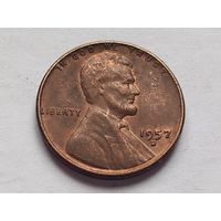 США 1 цент 1957 г. D