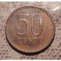 50 сенти ( центов) 1991 Литва