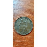 Великобритания 1 фартинг 1927