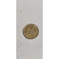 Сингапур 5 цент 2000