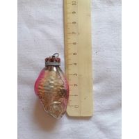 Ёлочная игрушка РЫБКА СССР 0137