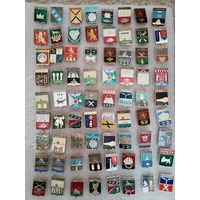 Значки. Гербы городов. Геральдика. Цена указывается за один значок. #-III-06