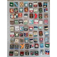 Значки. Гербы городов. Геральдика. Цена указывается за один значок. #-III-06