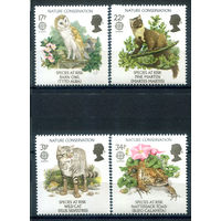 Великобритания - 1986г. - фауна, защита окружающей среды - 4 марки - полная серия, MNH [Mi 1068-1071]. #3-GB-Z-1-16