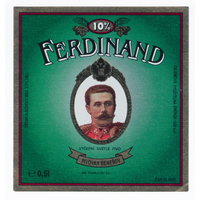 Этикетка пива Ferdinand Чехия М473