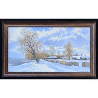 Вырво А.А. "Начало весны", 2020 год Холст, масло. 50/90 см.