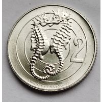 Сан-Марино 2 лиры 1975 UNC