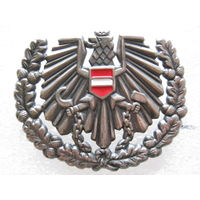 Кокарда Австрия, без верхних усов.