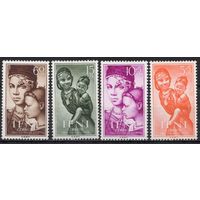 Испанская Ифни 1954. Женщина с ребёнком. 4 марки143-46