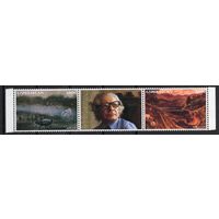 Азербайджан 1996. Художник Алиев. Живопись. 2 марки+купон (71)