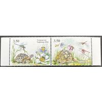 Таджикистан 2016  .Фауна. черепахи. Серия