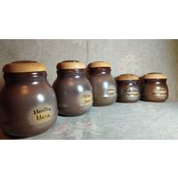 Набор глиняных горшочков Лекавыя раслiны Беларусi