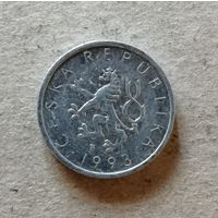 Чехия 10 геллеров 1993 г. (отметка b), KM# 6 ю