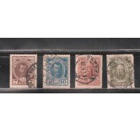 Россия-1913 (Заг.109-117)  гаш.,  20-й выпуск, 300-летие Романовых, 4 марки