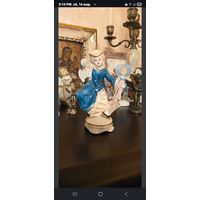 Старинная статуэтка фарфор Германия Тюрингия 40 е годы