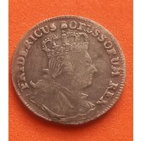 6 грошей 1757 г., Пруссия  , с 1 рубля, без мц