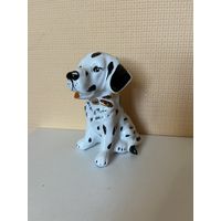 Фарфор. Статуэтка "Собака"(Собачка) редкий окрас с позолотой. ДФЗ АУКЦИОН не с рубля без МПЦ.