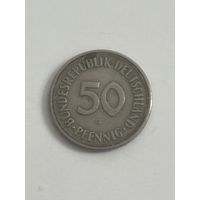 Германия ФРГ 50 пфеннигов 1950 G