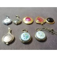 Женские часы кулоны